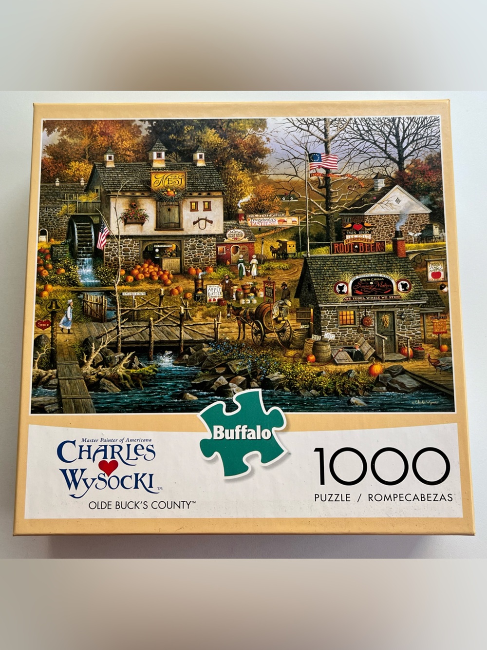 Charles Wysocki 1000-piece Puzzle (EUC)